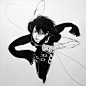 #進撃の巨人#黒い進撃ログ。画风简直太帅了 超级赞！！（ID；46085031）