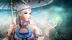 秦时明月_奇幻游戏_武侠奇幻_武侠动漫_游戏_雪女_桌面壁纸_爱壁纸HD