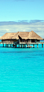 Bora Bora, Tahiti, French Polynesia | A beautiful spectacle #美景# #摄影师#