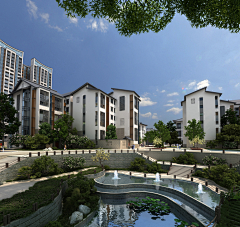 皮皮皮皮皮么采集到A-住宅建筑效果图