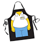 The Simpsons Homer Apron