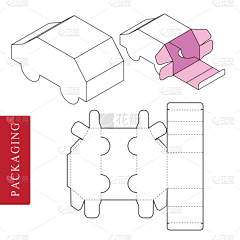 无为_design采集到包装结构 彩盒结构