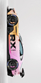 °○ Mazda RX Vision GT3 in "Stay Peachy" Livery, by Rayan Benziane.