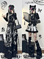 ✞. ☠ ᛭..朋克摇滚少女の一衣多搭️..✞ - 小红书