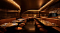 restaurant interior design  architecture archviz visualization concept indoor midjourney 3D
