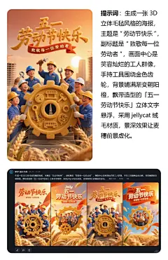 做个甲方爸爸！让即梦AI做海报直接封神了！_9_老李叔叔_来自小红书网页版