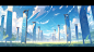 Anime_banners_floating_in_the_blue_sky_banners_standing_on__a11983a7-8f28-437c-90f5-b3a6617216aa.png (1456×816)