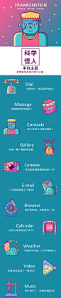 科学怪人手机主题