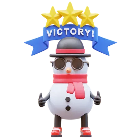 Snowman Character Ma...