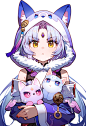 ✨希儿小姐变成狐狸了星铁萌兽派对来了！ - 小红书