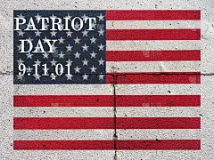 爱国者的一天。美丽的贺卡。全国性的节日