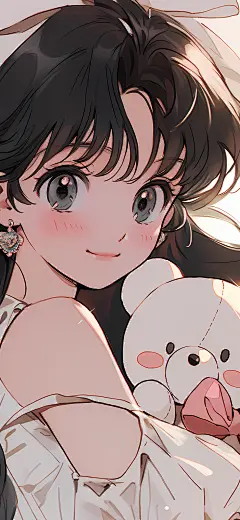 可爱 插画 手机壁纸 背景图