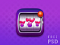 Free PSD Slots app icon