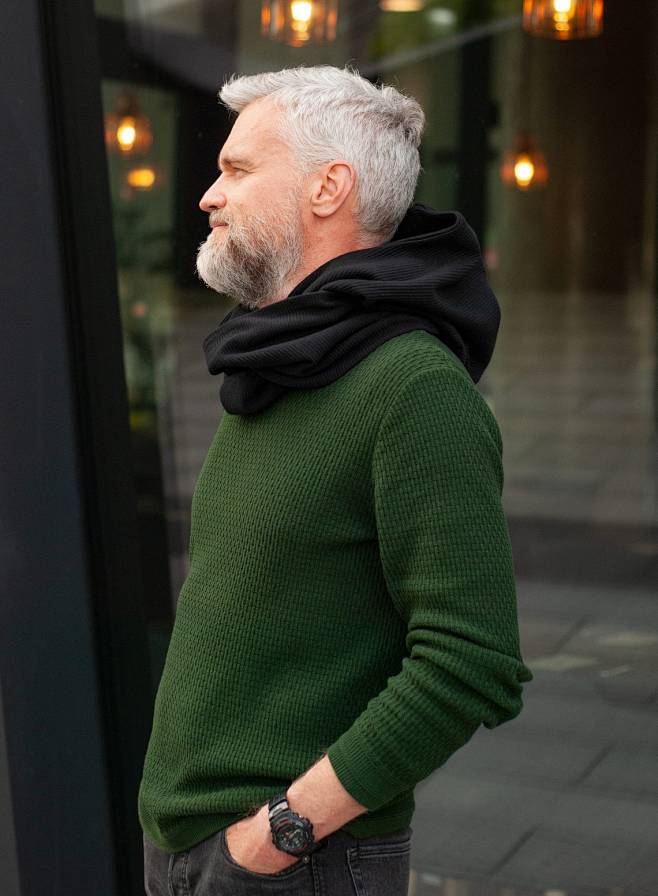 Black Hood Unisex Bl...