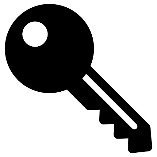 钥匙黑色PNG-9