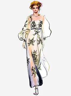手绘白裙女高清素材 人物 性感 模特 欧美风 美女 金发 免抠png 设计图片 免费下载