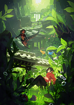 谣曦采集到场景
