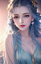 一组头部特写的美女头像-今日头条