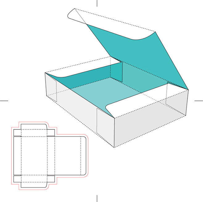 包装盒刀模图片 (1)