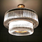 waterfall chandelier via west elm