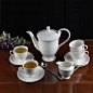 创意英式陶瓷茶具 欧式咖啡壶10件套装 大容量凉水壶 花茶壶-淘宝网