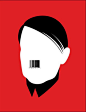 Hitler by Noma Bar