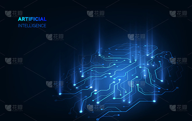 人工智能背景技术未来设计概念
