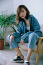 blue girl - 七月火星人 - CNU视觉联盟