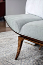 Bespoke Array rug by Kelly Wearstler in the Norman Hotel with interiors by David d&#;39Almada