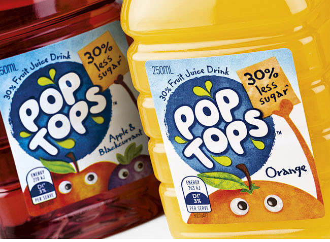 Pop Tops 食品包装设计-古田路9...