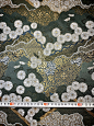 日本进口面料 经典花纹 金镧西阵织 明日香系列 四色可选-淘宝网