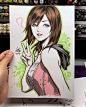 Stanley Artgerm Lau 刘展灏（Artgerm）： 经常绘制知名作品中的角色。