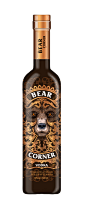 BEAR CORNER vodka : Bear Corner Vodka, packaging design, illustration