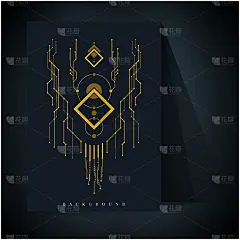 豪华空间探索宇宙的背景模板