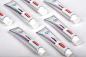 Packaging graphic design  toothpaste medical упаковка dental light color branding 