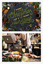 Merry Christmas : In 2015, we decided for our annual Christmas card that we wanted to get truely hands-on and craft something out of anything and everything festive we could think of. The driving force behind the concept was to create something that the v