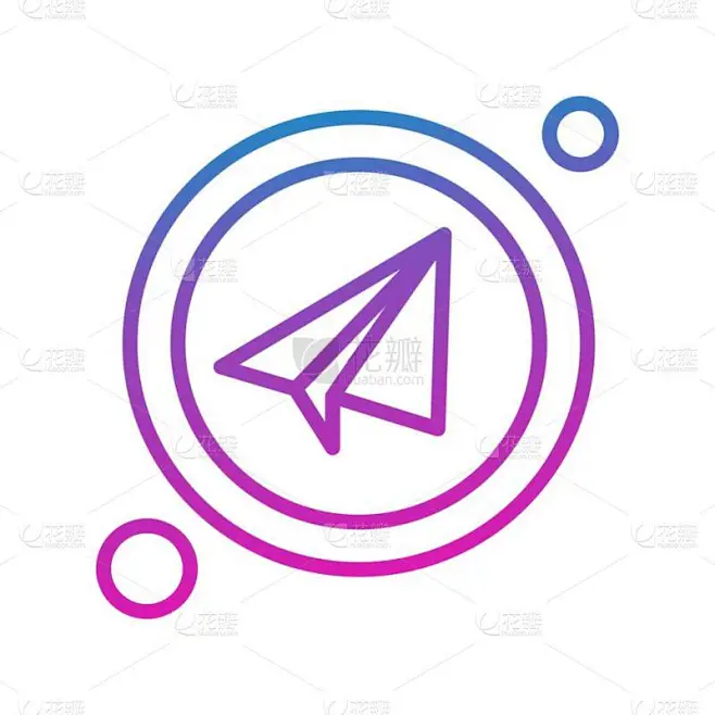 矢量发送web Icon-花瓣网