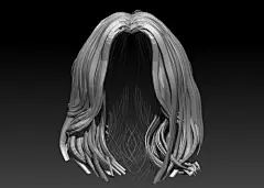 头发 女性头发 发型 好看头发 真人头发 毛发