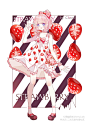 「水果心跳」系列小裙纸<br/>半次元：黑猫局长Cheryl_wb