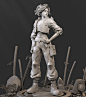 风格化角色，韭菜大师来临模型 - 角色/人物/生物 - 作品模型 - CG模型网