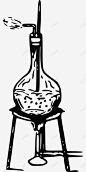 手绘化学试验 插画 插画素材 水温 水温计 沸水 测试 温度器 温度计 试验 黑色 元素 免抠png 设计图片 免费下载 页面网页 平面电商 创意素材