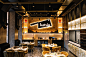 bar dining fine dining HORECA luxury restaurant sophisticated meat branding  Marble