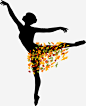 跳舞的女孩_新图网 https://www.ixintu.com 舞蹈 女孩 卡通 花朵 PNG装饰 装饰 PNG图形 矢量 矢量图