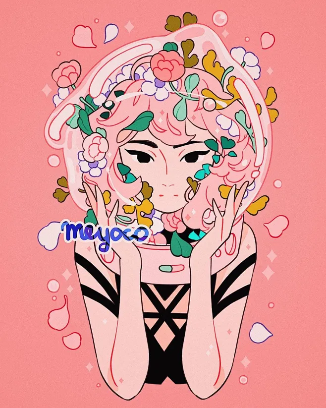 meyoco-花瓣网