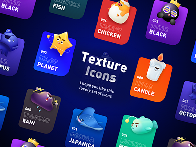 Texture Icons logo c...
