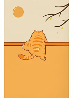 procreate教程 | 扁平风插画 | 猫咪合集