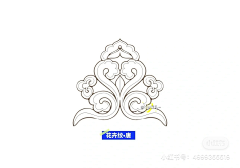 正印采集到花纹