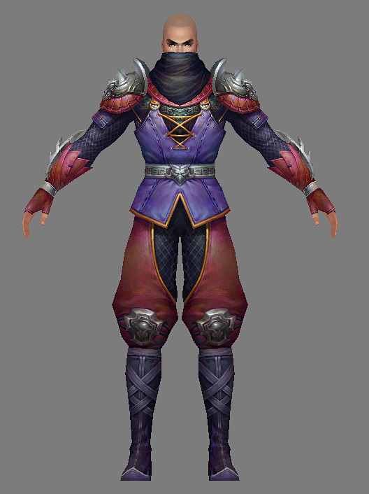 笑傲江湖zpj皮甲通用男04