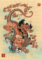饕餮 tāo tiè 食量巨大、贪吃无厌，我们熟悉的成语“饕餮盛宴”便来源于此。