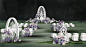 紫色婚礼效果图,舞台设计,模型设计/效果图,设计,汇图网www.huitu.com